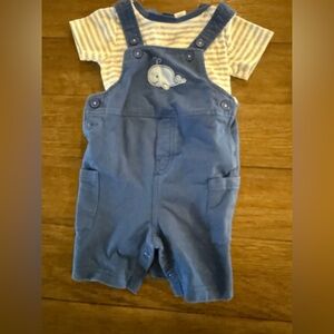 Blue Whale Kids Overalls 12 months